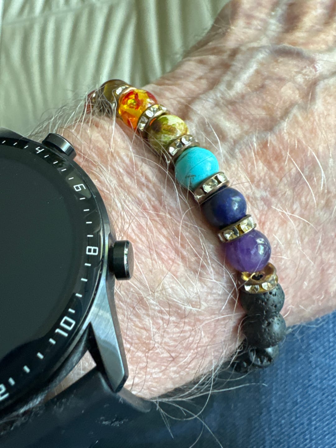 Customer photo review of 7 Chakren Aktivierungs Armband