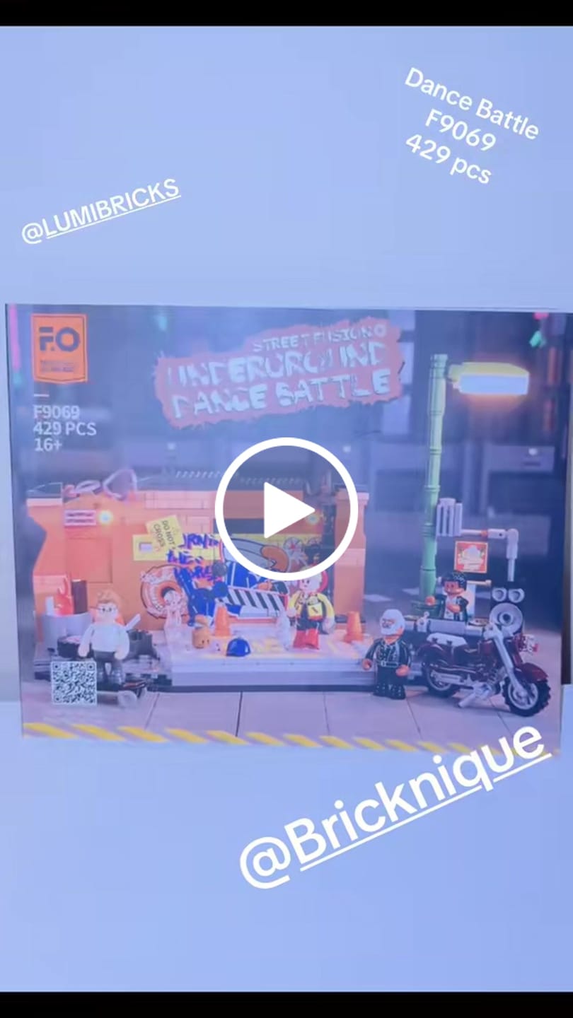 Customer video review of Underground Dance Battle by Lumibricks
