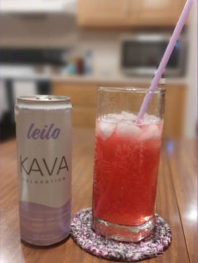 Customer photo review of Kava Drink Mix | Lemon Lime