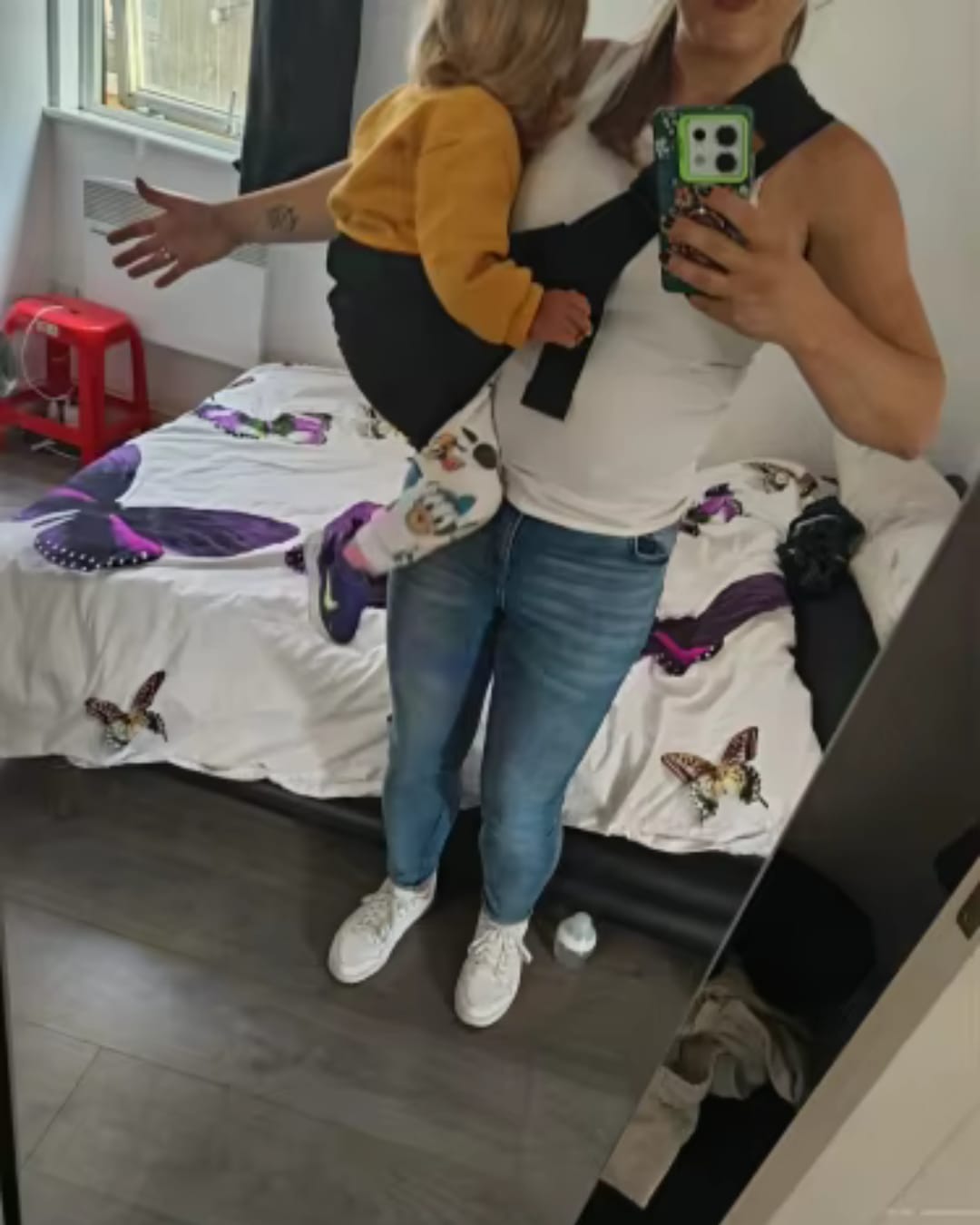 Customer photo review of Babytragetasche