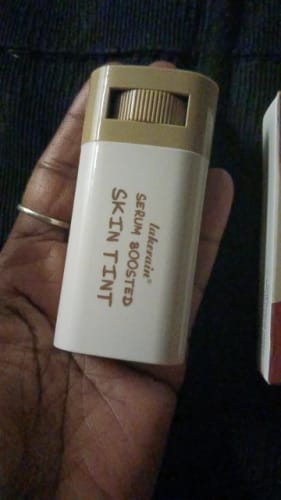 Customer photo review of Cove Balm Serum Boosted Skin Tint Balm
