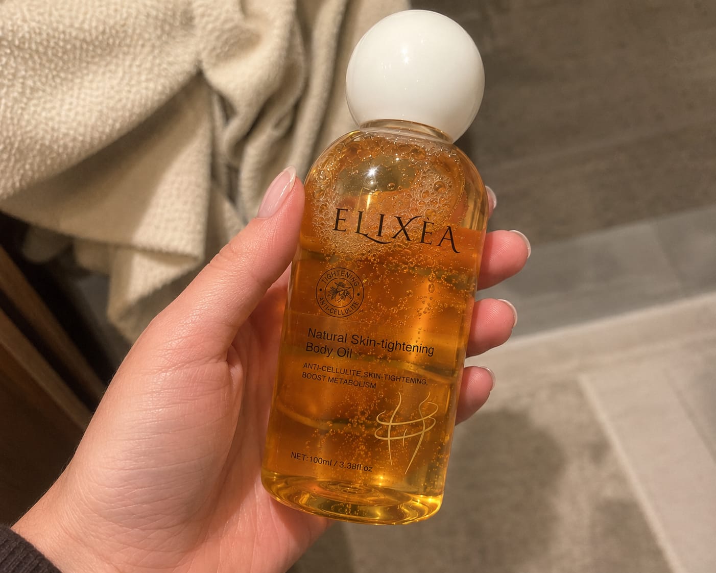 Customer photo review of DrenaSlim ACTIVATOR® – Siero Tonificante