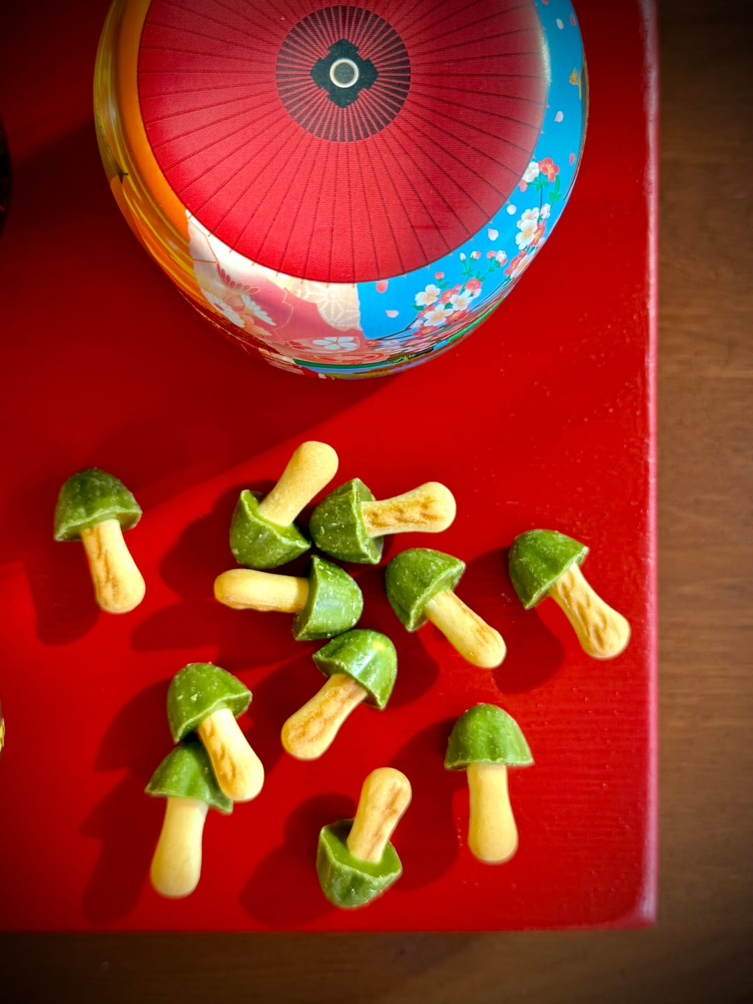 Customer photo review of Kinoko no Yama Keksit – Uji Matcha