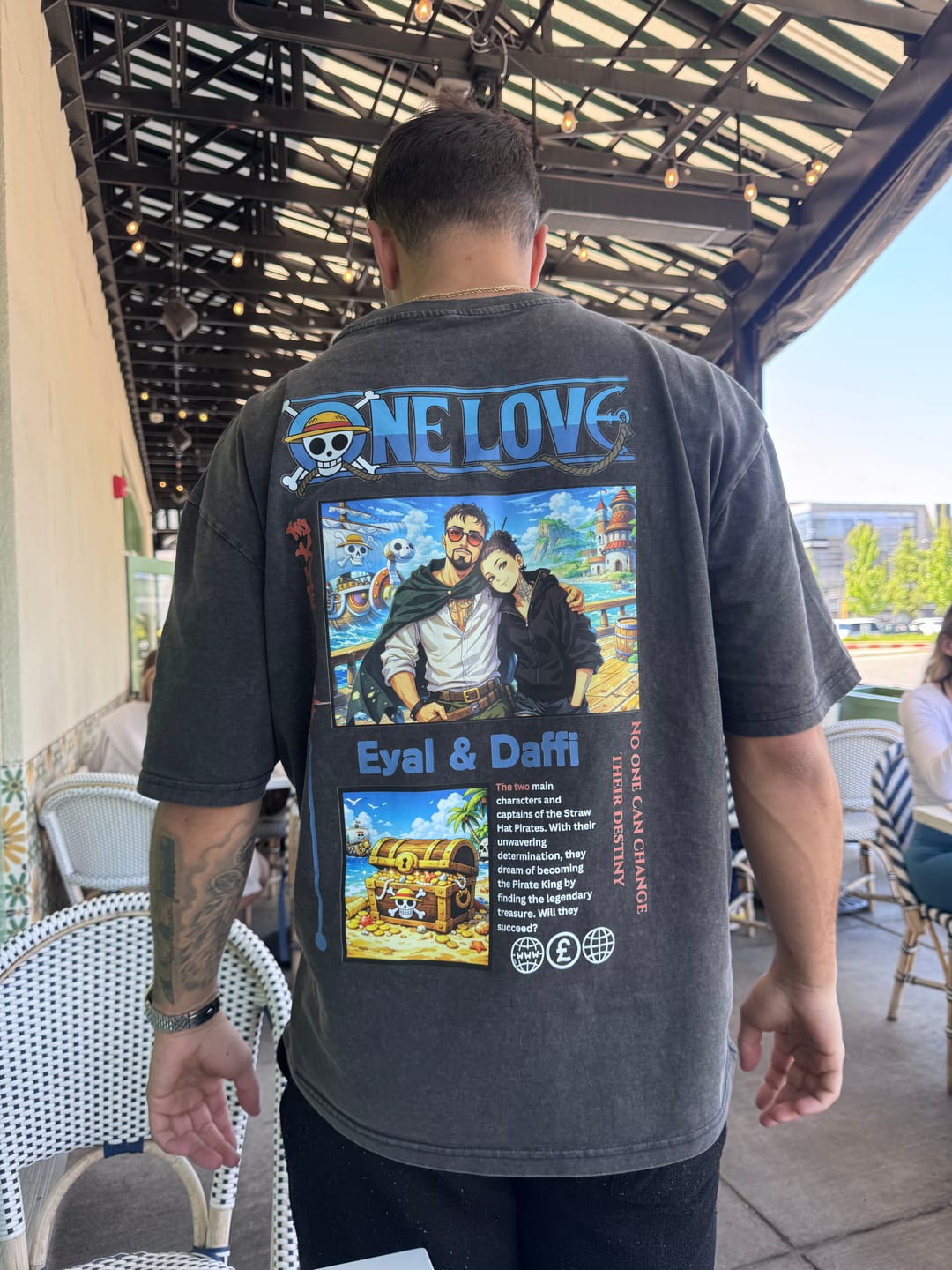 Customer photo review of ONE LOVE - custom made (upload)