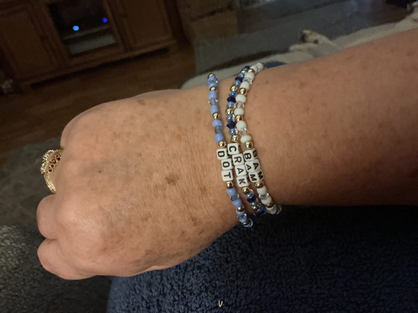 Customer photo review of Lola Mahjong Bracelet Set