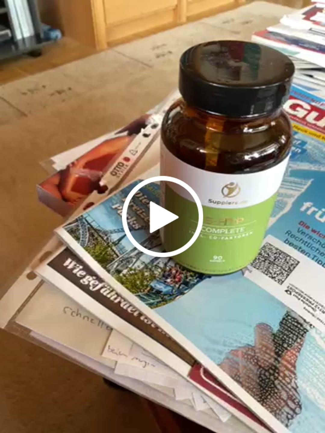 Customer video review of 5-HTP inkl. aller Co-Faktoren