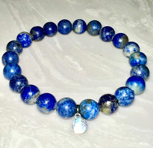 Customer photo review of Lapis Lazuli Bracelet