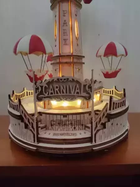 Customer photo review of 3D Puzzle - Parachute