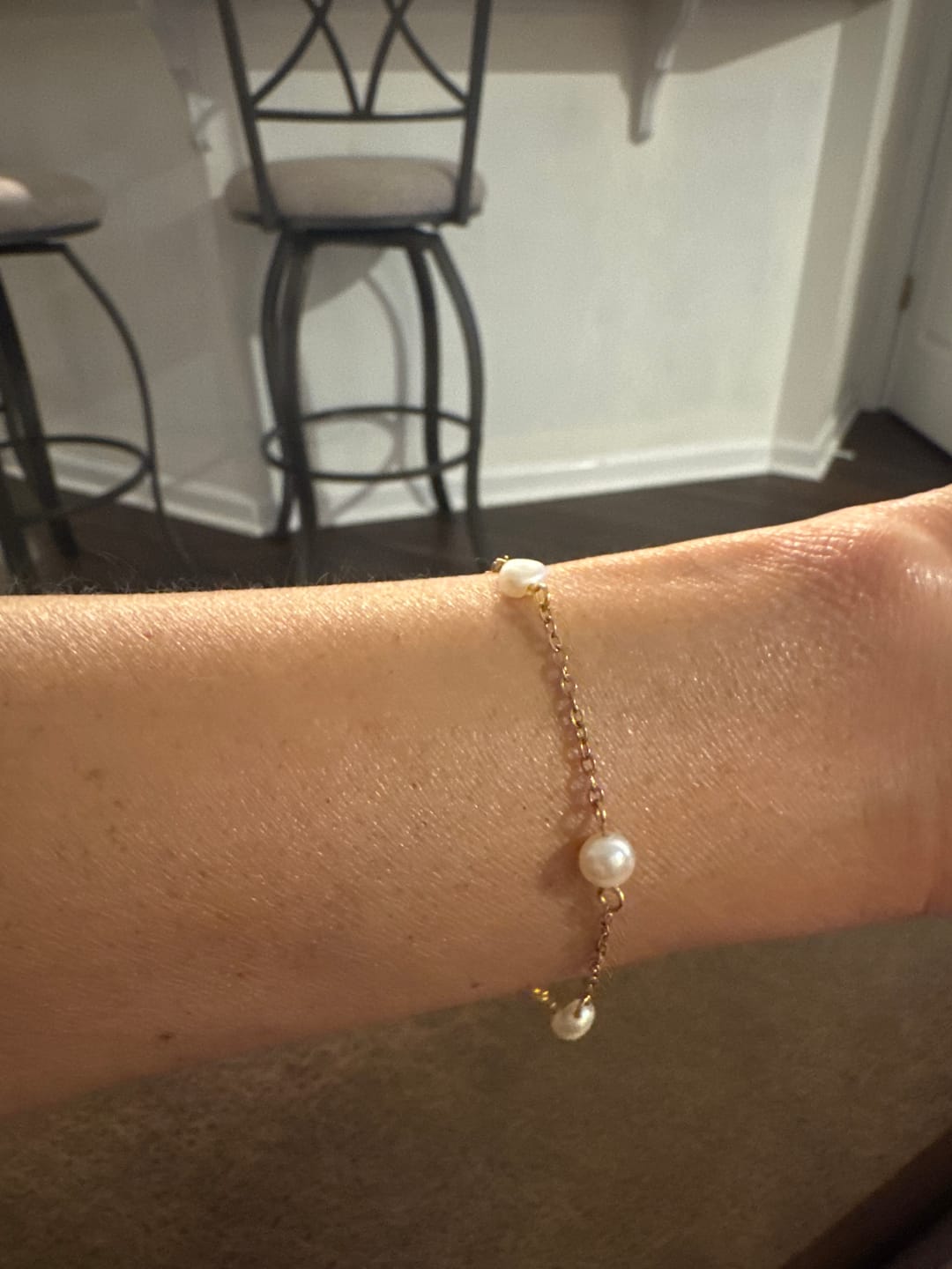 Customer photo review of Laney Pearl Bracelet (Bundle)