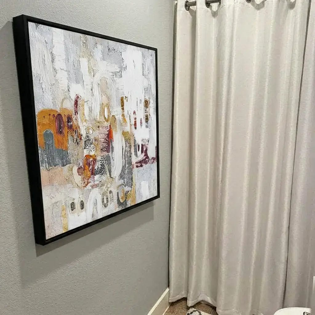 Customer photo review of Minimalist Abstract Art #CXS011