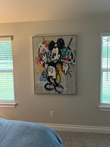 Customer review photo for Abstract Graffiti Art #GA045