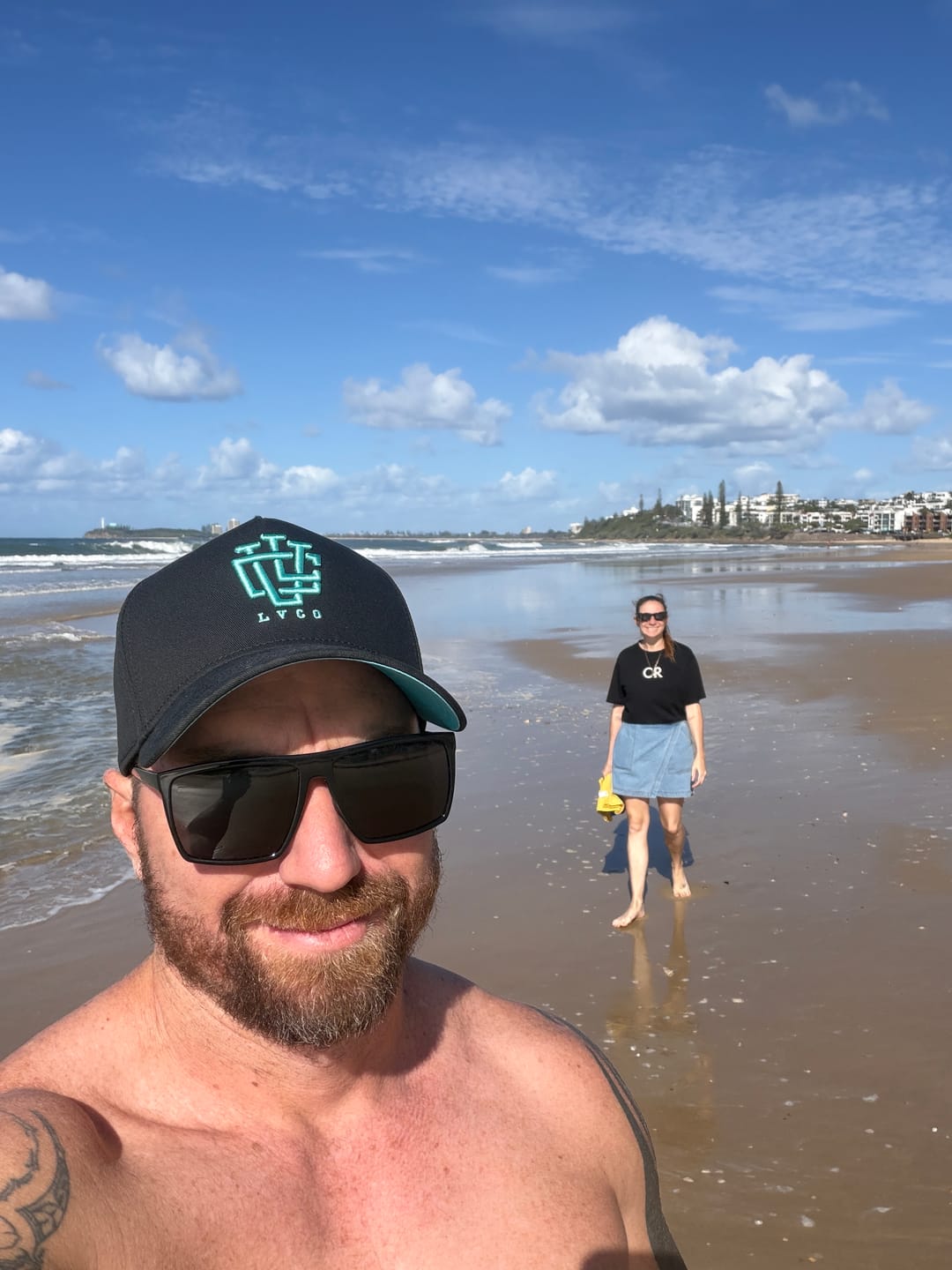 Customer photo review of CLASSIC FIT Midnight Mint A-Frame Snapback
