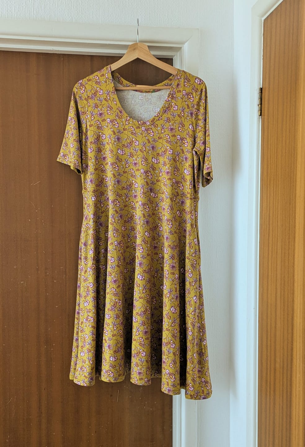 Customer photo review of Dandy Floral Tencel Modal Jersey Fabric