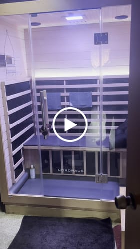 Customer video review of 3 Person Far Infrared Sauna
