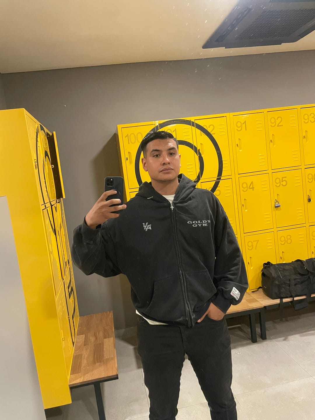 Customer photo review of 5162 - Golds Gym Throwback Zip-ups