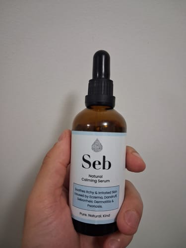 Customer photo review of Seb Natural Calming Serum