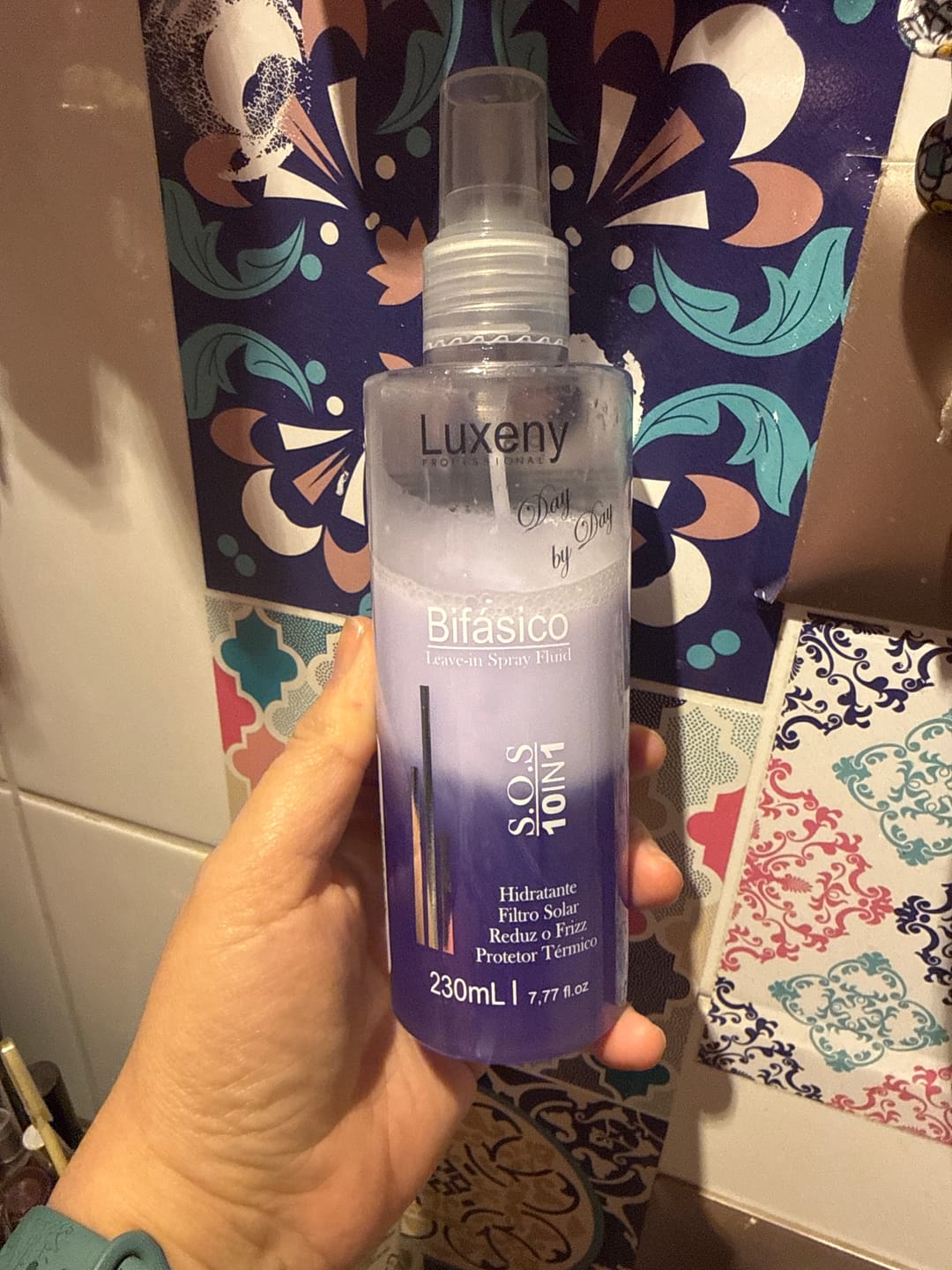 Customer photo review of Spray Bifásico 10 en 1 230 ml
