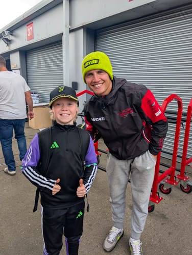 Customer photo review of Kyle Ryde No.1 Superbike Racing Cap