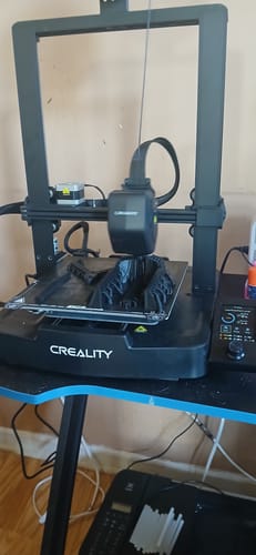 Reviewer's image of a 3D printer, mentioned in their review of the NSF Mug.