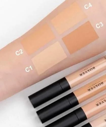 مراجعة بالصور من عميل لمنتج Bolver USA Concealer C – Long-Wearing Full Coverage Professional Makeup