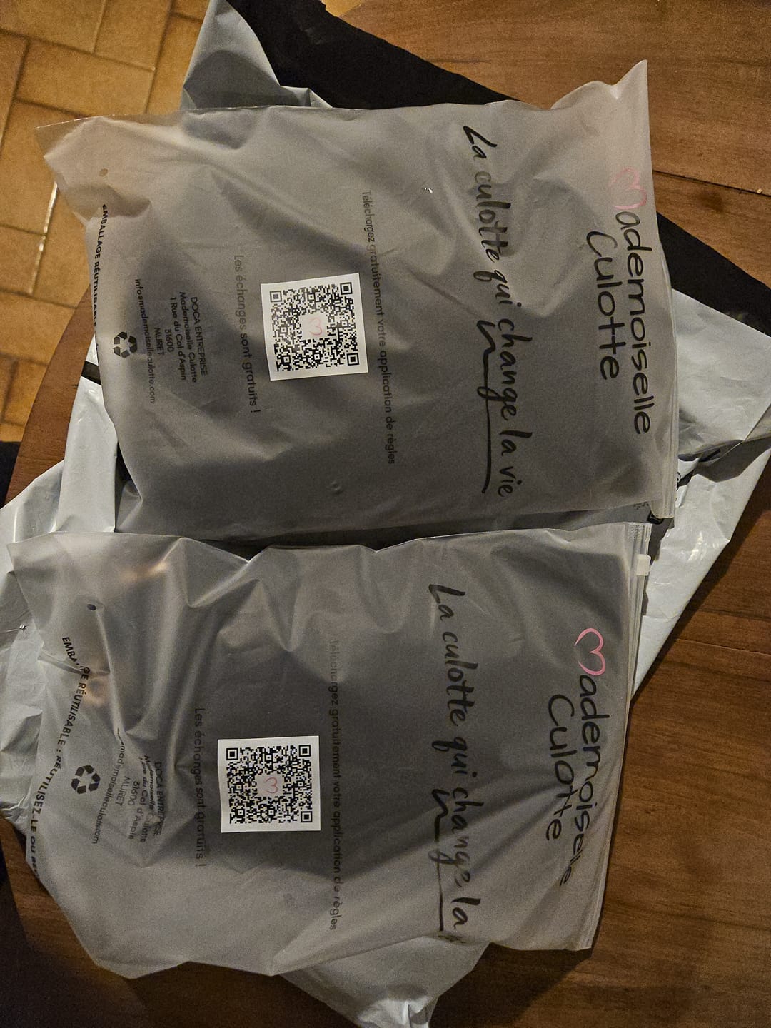 Customer photo review of Culotte Menstruelle Ados Léa