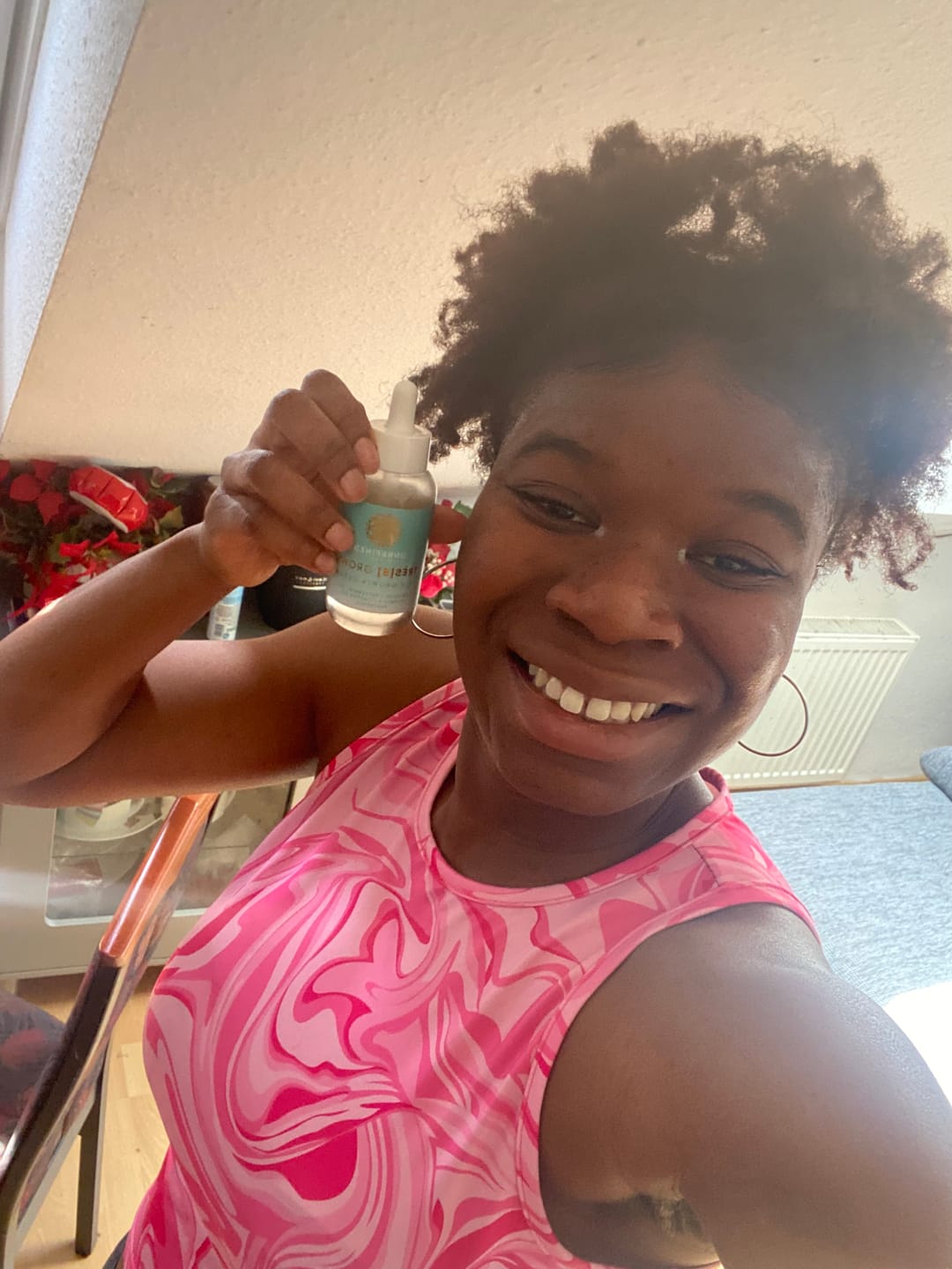 Customer photo review of TRÈS[S] GROWN - Hair Growth Serum