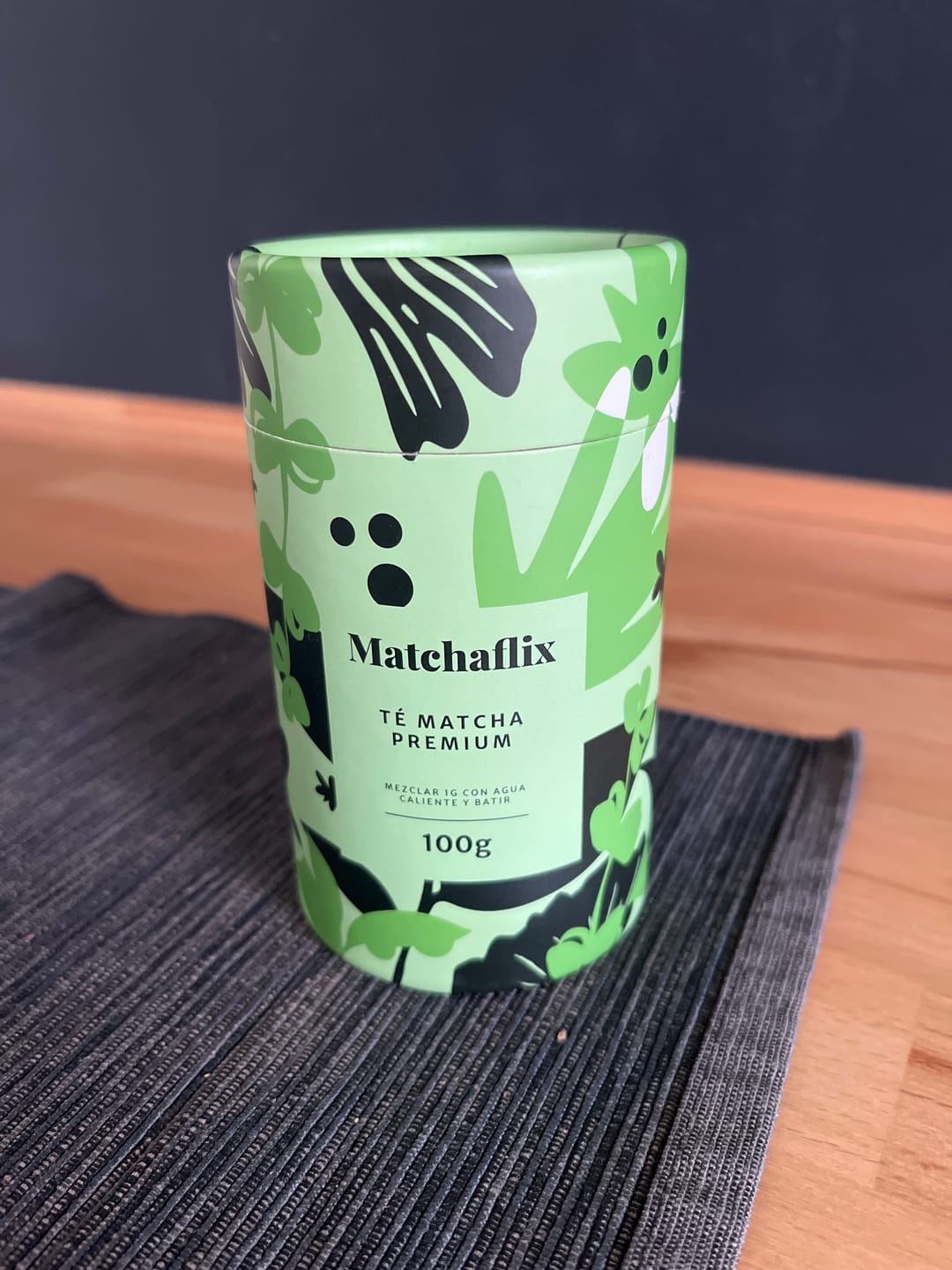 Customer photo review of Té Matcha Premium 100%