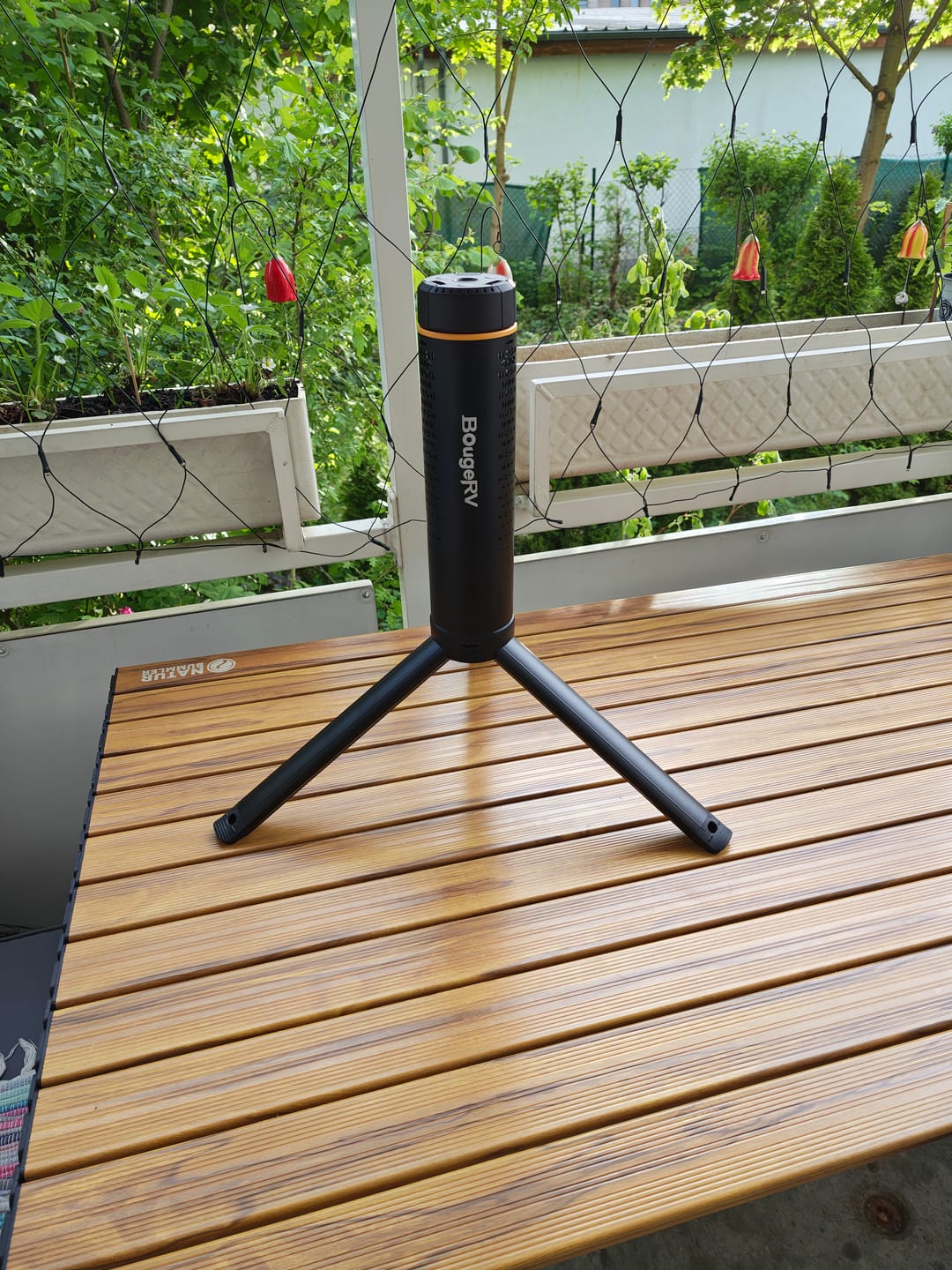 Customer photo review of BougeRV Neue T1 tragbare teleskopische Campinglampe