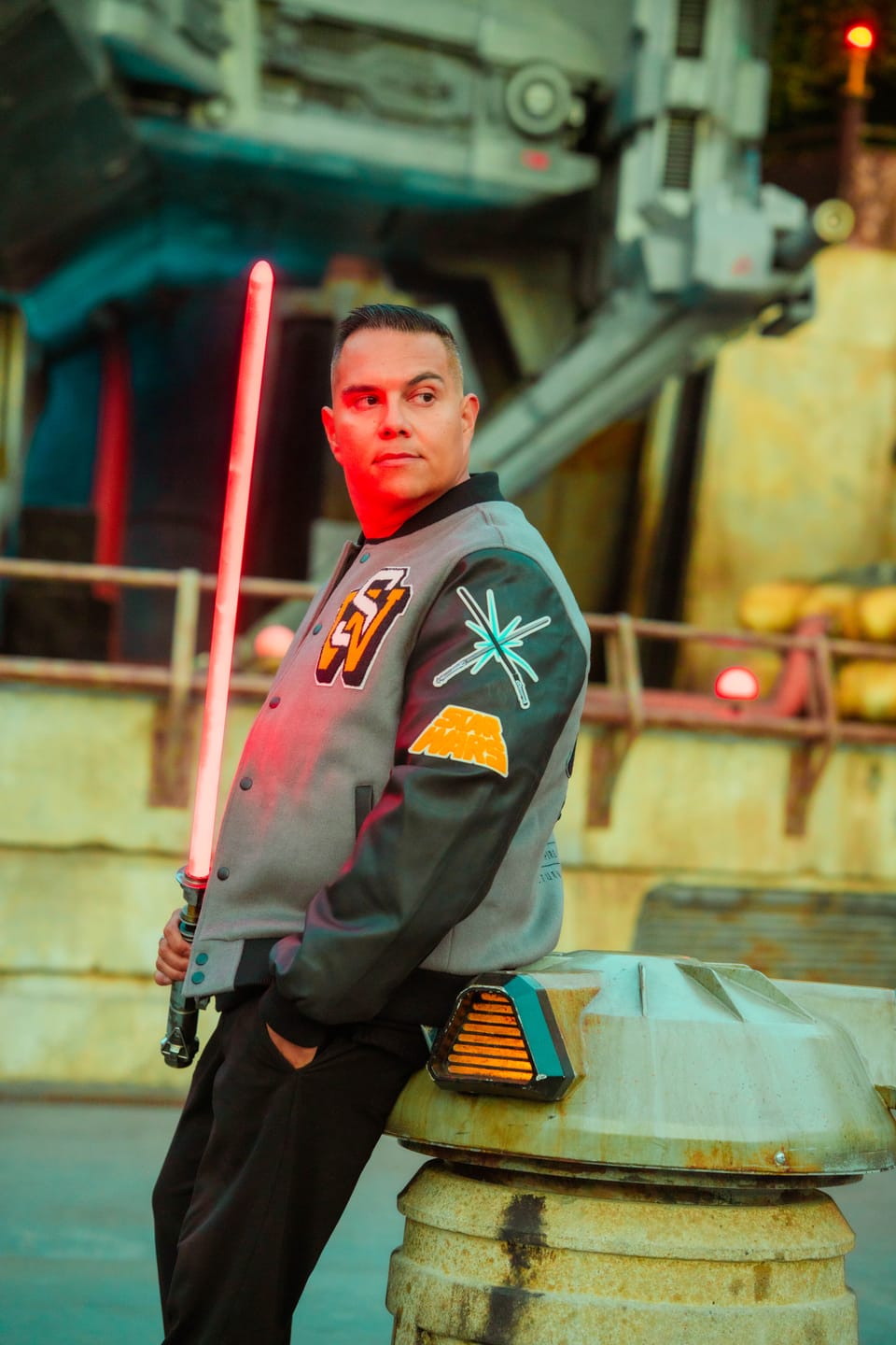 Customer photo review of Star Wars™ "A Long Time Ago...." – Limited-Edition Varsity Jacket