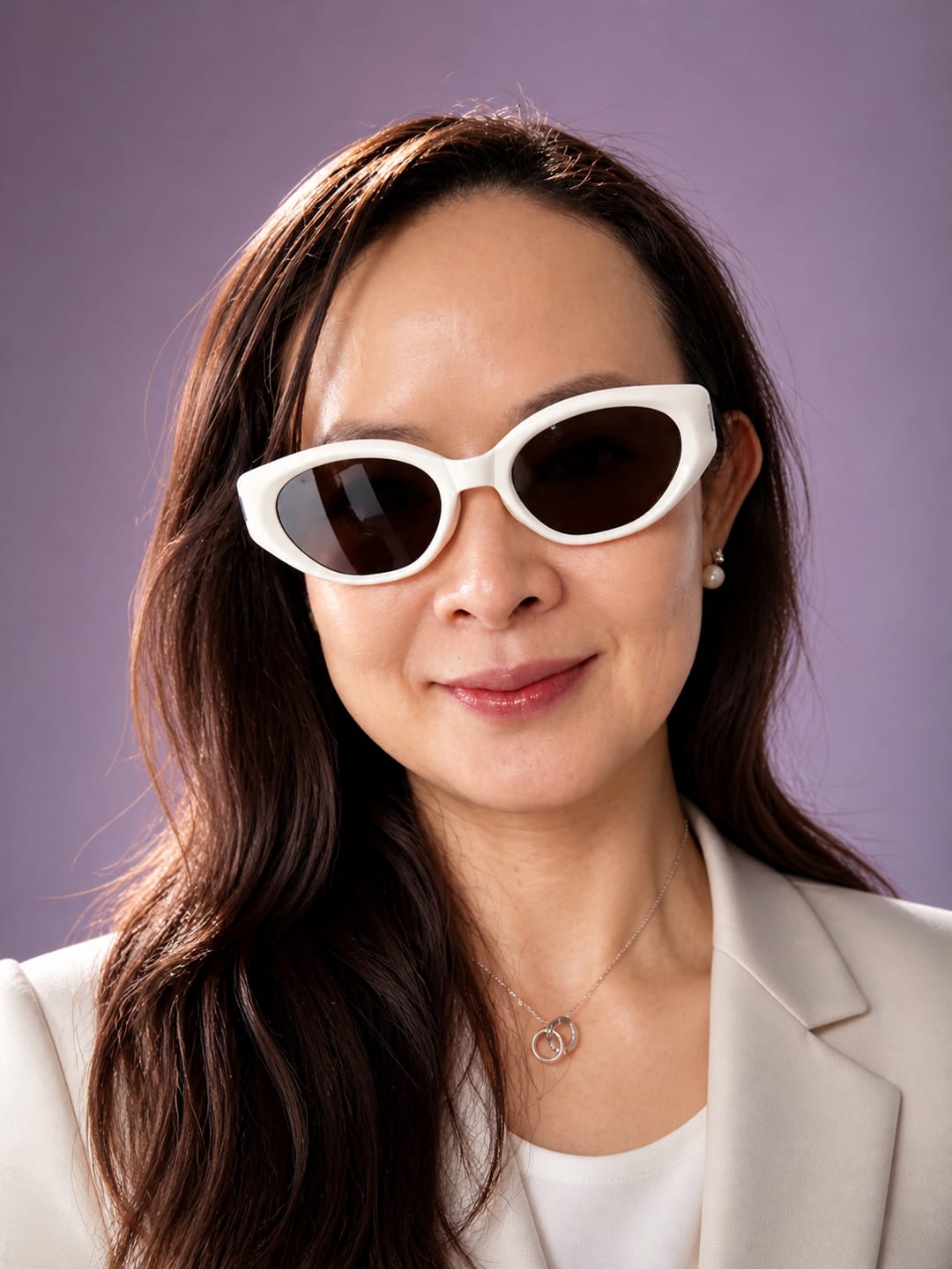 Customer photo review of Cat-Eye Sunglasses UV 400 FD024