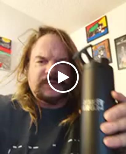Customer video review of Jesus Is Lord 2.0 Stainless Steel Bottle