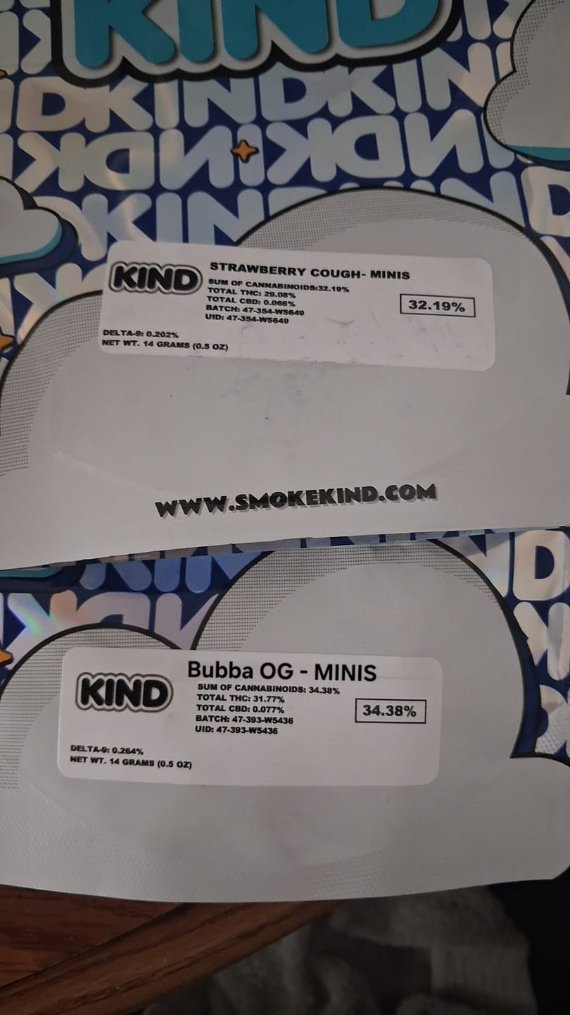 Customer photo review of Girl Scout Cookies - Minis - 14 Grams - Hybrid