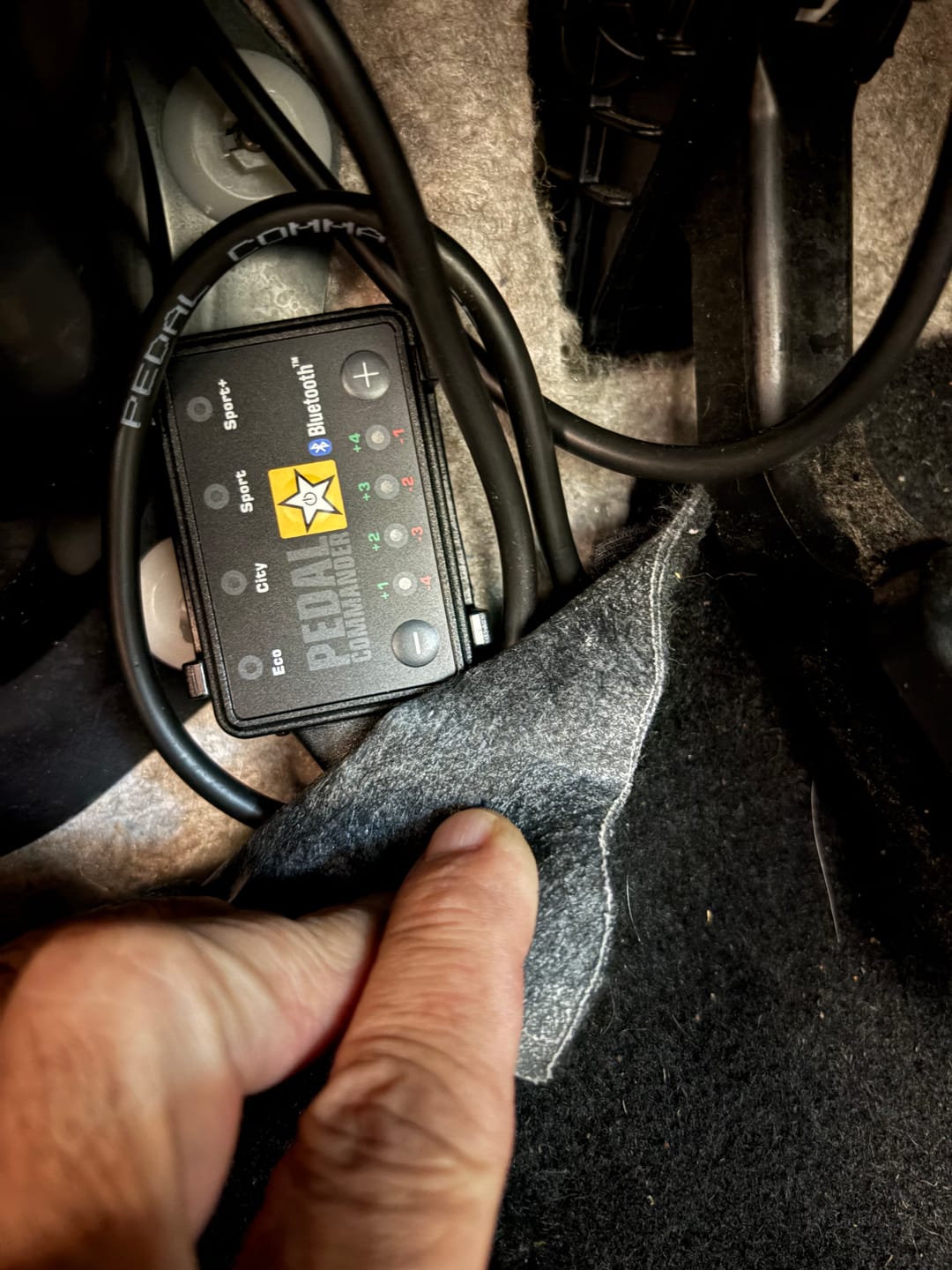 Customer photo review of Pedal Commander for Toyota Tacoma