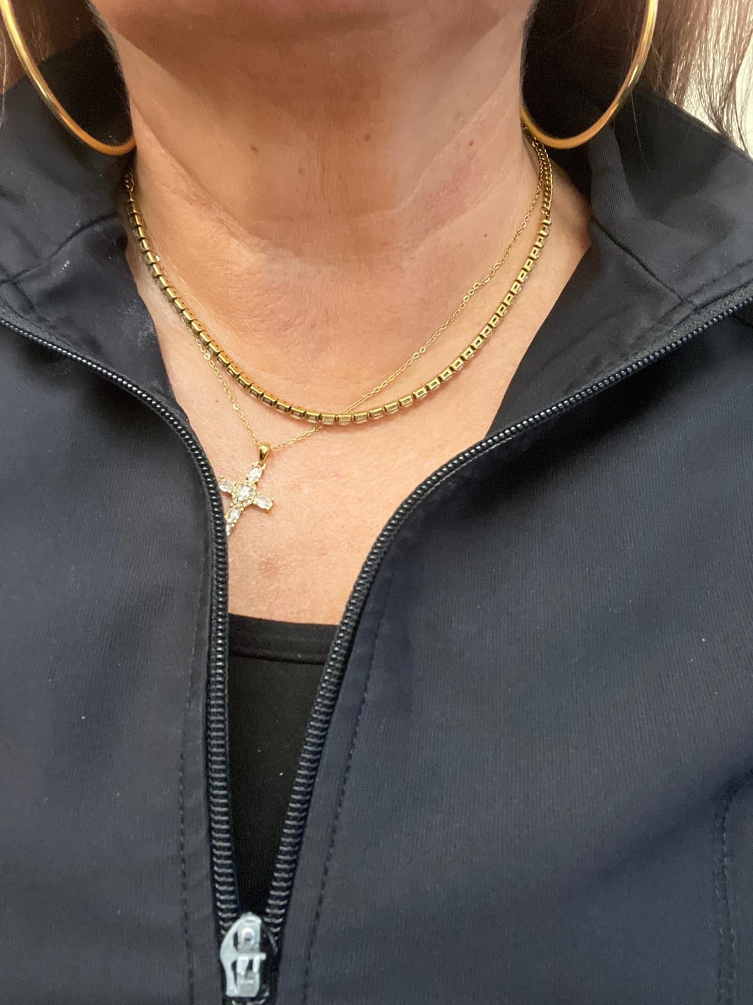 Customer photo review of Betty Diamonds Cross