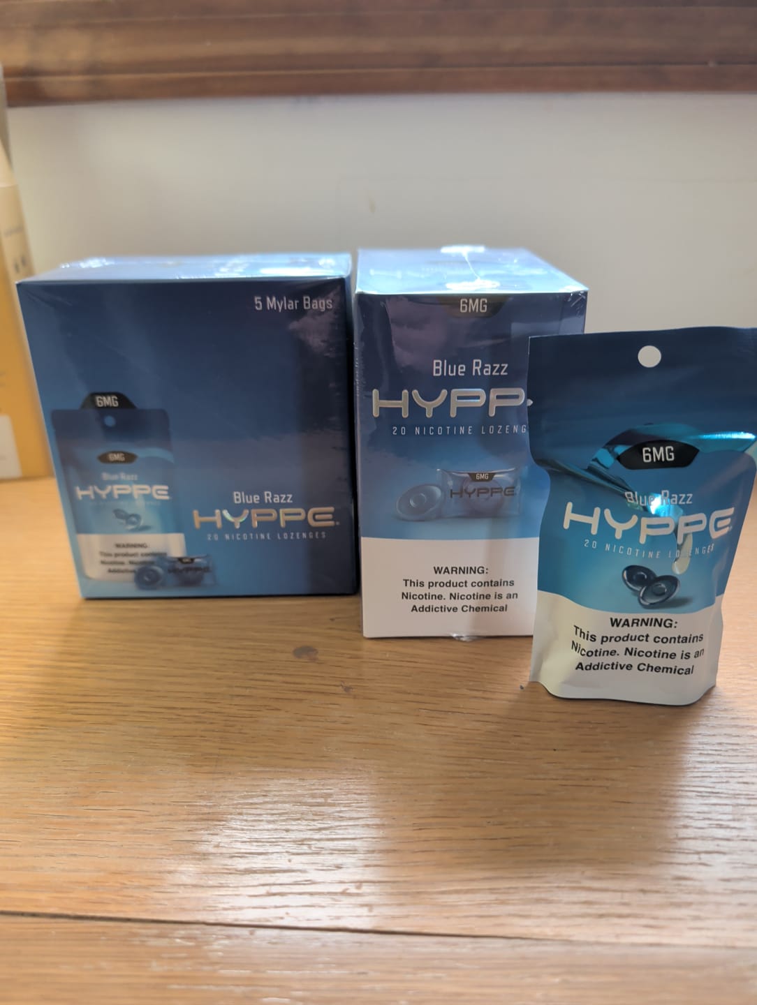 Customer photo review of Nicotine Lozenges