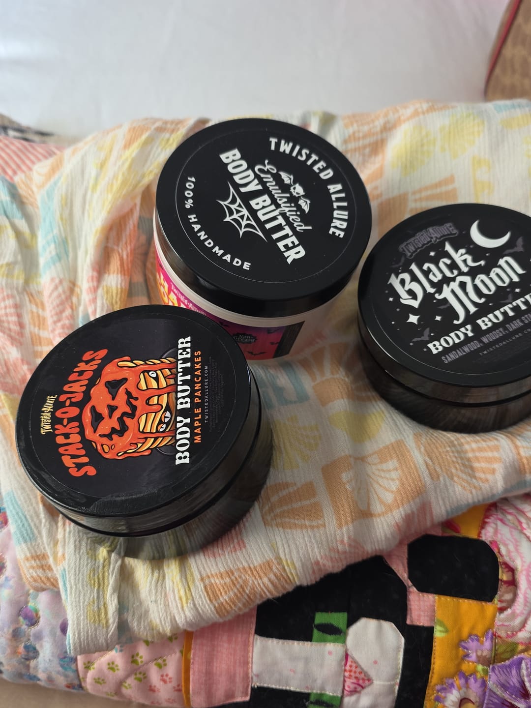 Customer photo review of Black Moon Body Butter