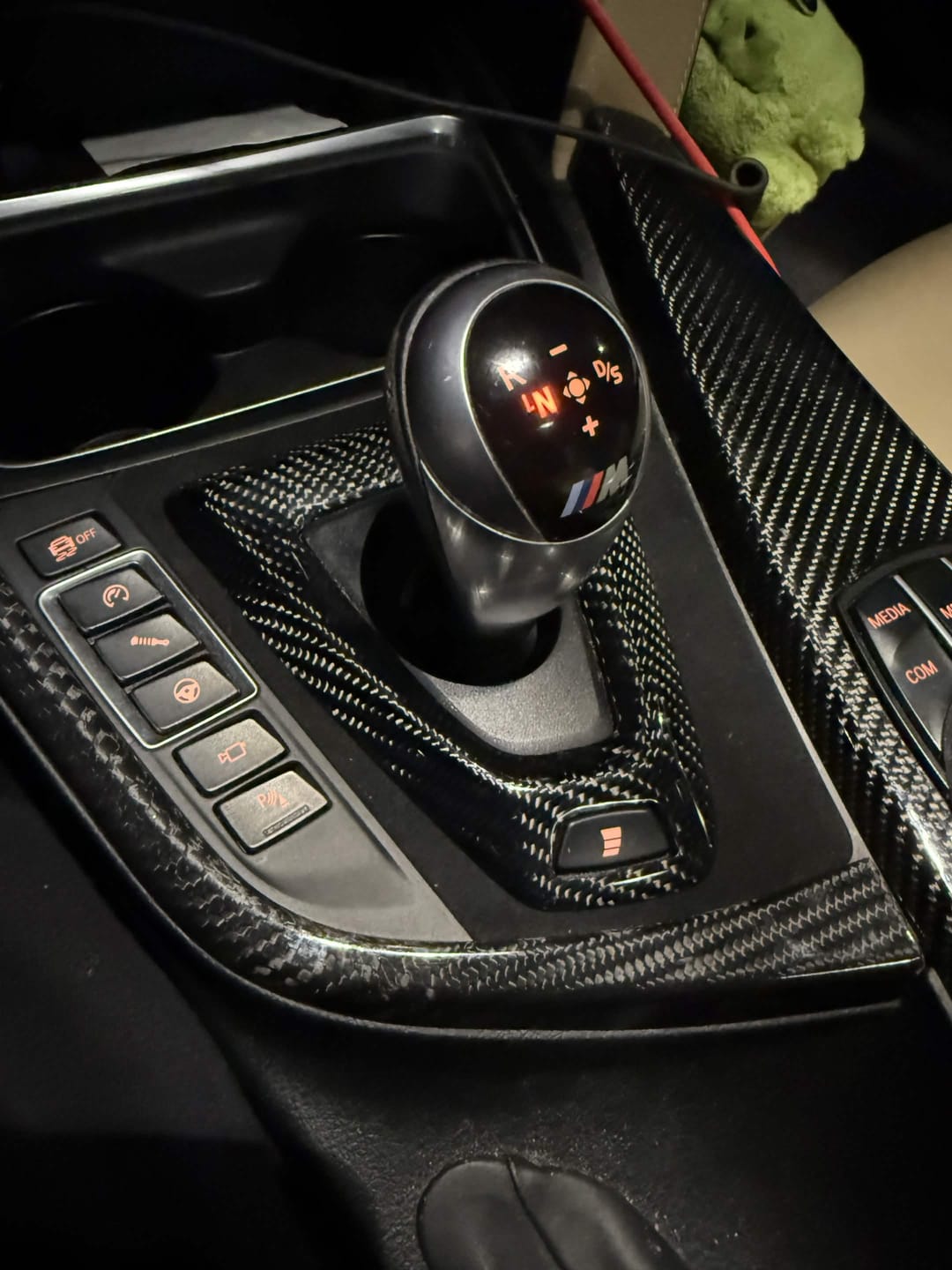 Customer photo review of BMW M PERFORMANCE DCT CONSOLE TRIM - F80 M3 | F82 / F83 M4