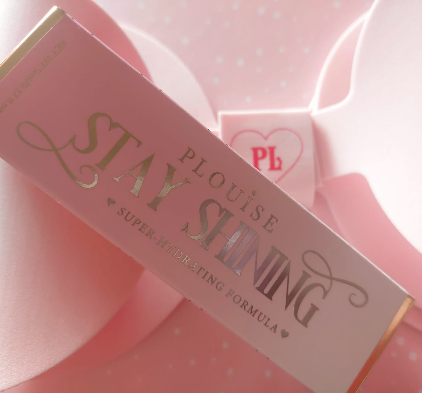 Customer photo review of Stay Shining Crown Lip Oil