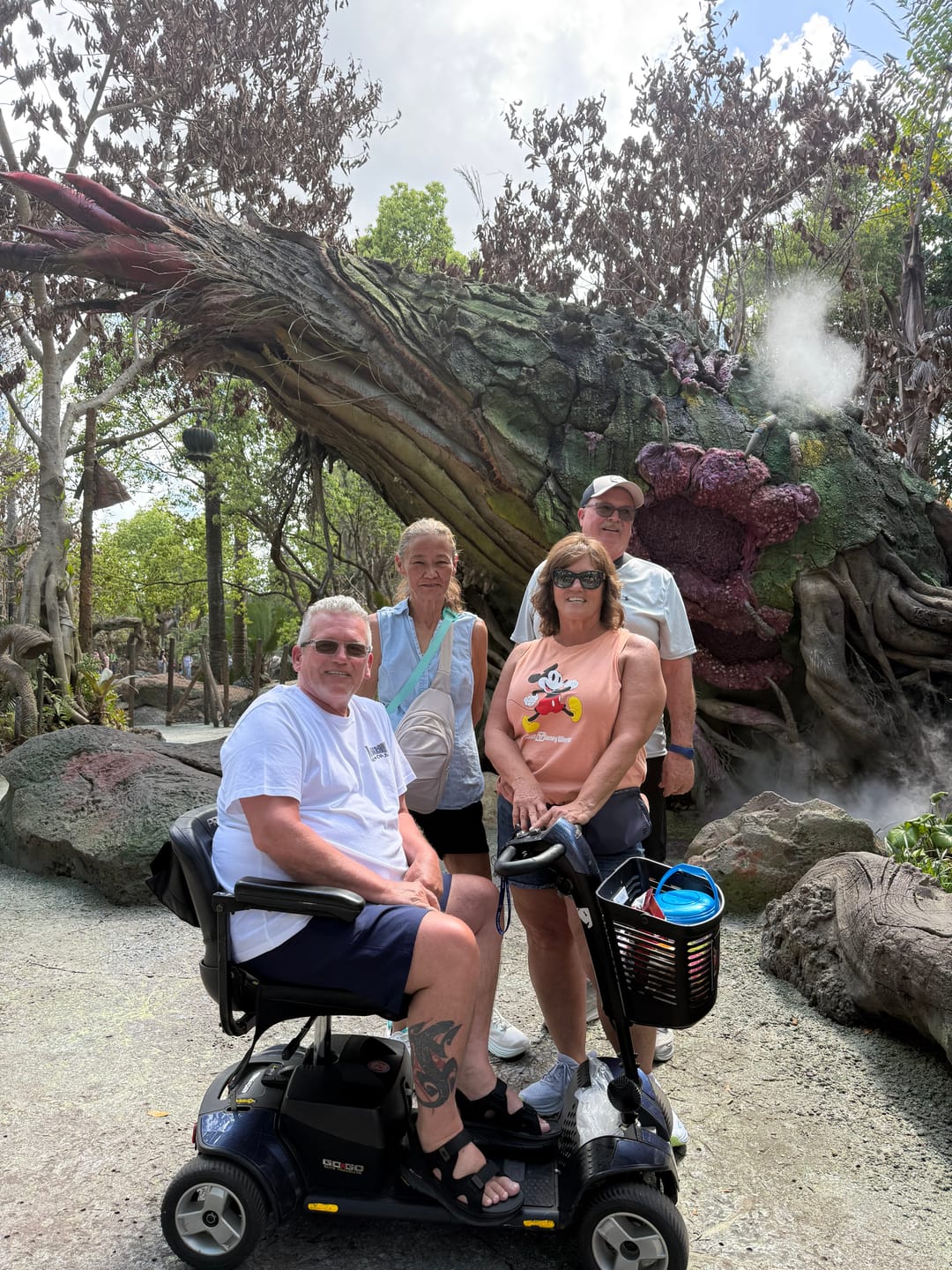 Customer photo review of Multiday Mobility & ECV Foldable Travel Scooter Rental 300 Pound Capacity (3 or more days)