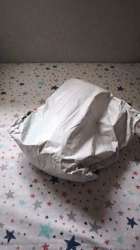 Customer photo review of Almohada cervical ergonómica