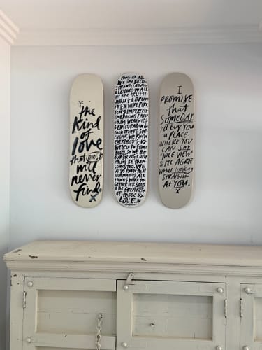 Customer photo review of FAMILY MANTRA SKATEBOARD
