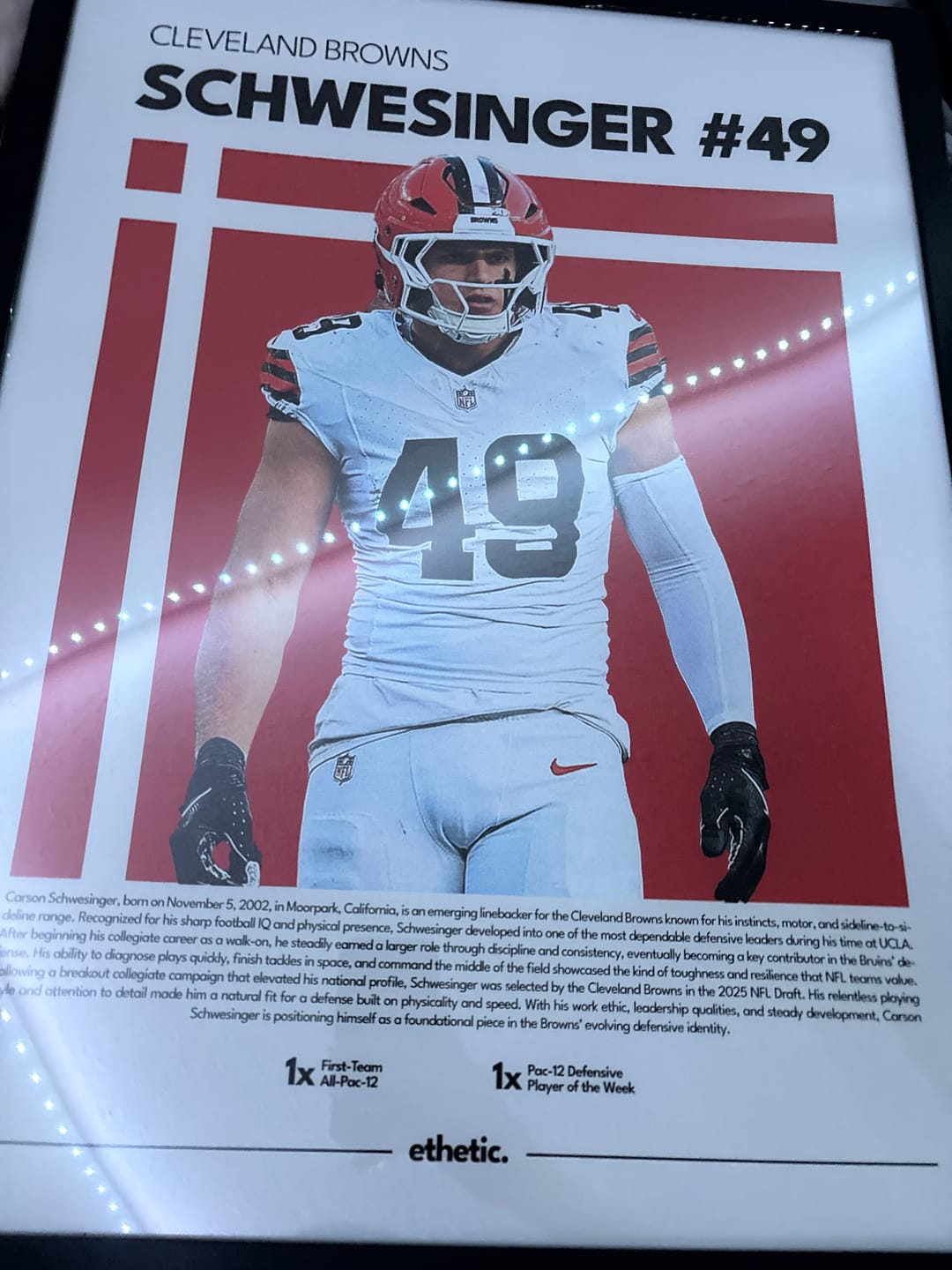 Customer photo review of Custom Athlete