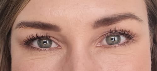 Customer photo review of Rapidlash Eyelash Enhancing Serum - Eyelash Growth Treatment