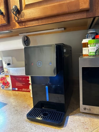 Customer photo review of Cowsar Silent Nugget Ice Maker – 33 lbs/24H, Self-Cleaning, 1.8L Tank
