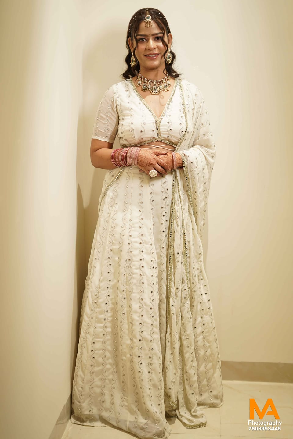 Customer photo review of Malang Soft Gold Kurta Sharara Set