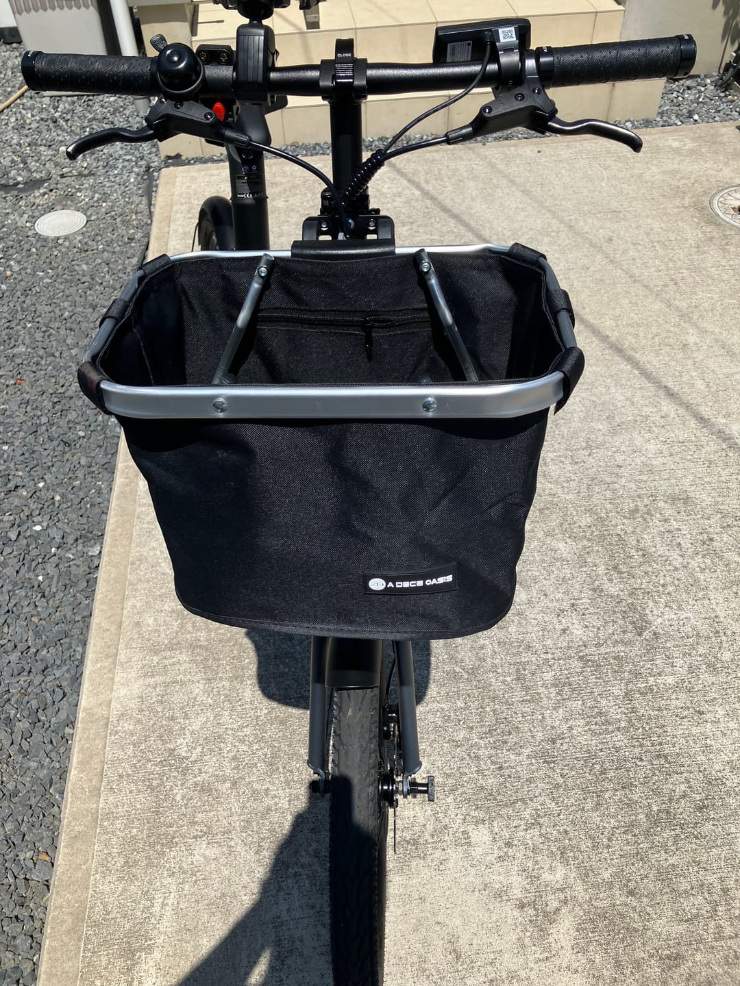 Customer photo review of 取り外し可能な折りたたみ式フロントバスケットバッグ【対応モデル：Air 20、Air 20 Pro、Air Carbon、 Air 20 Ultra】【海外直送 納品期間: 15～25日】