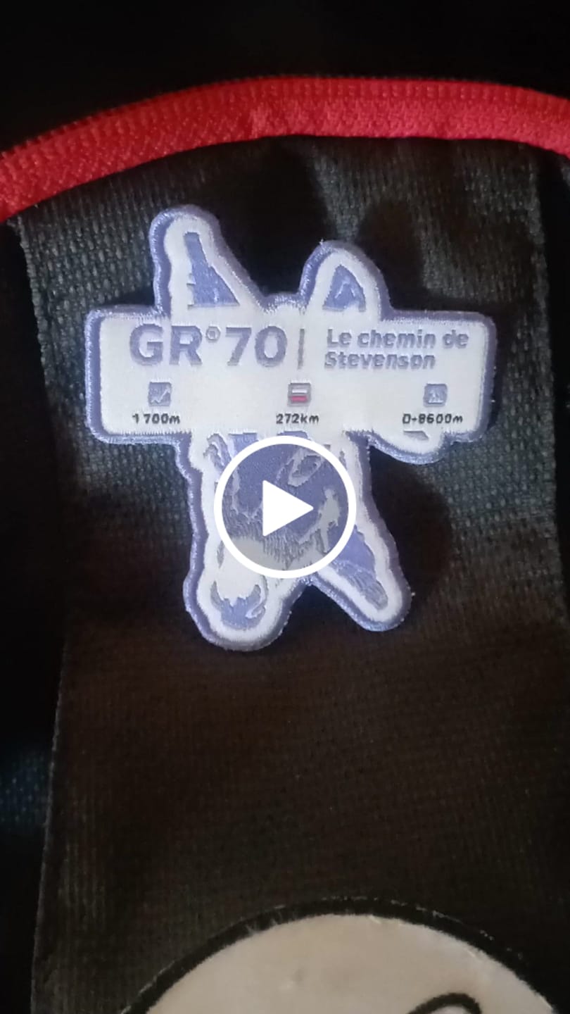 Customer video review of Écusson GR®70 Le chemin de Stevenson