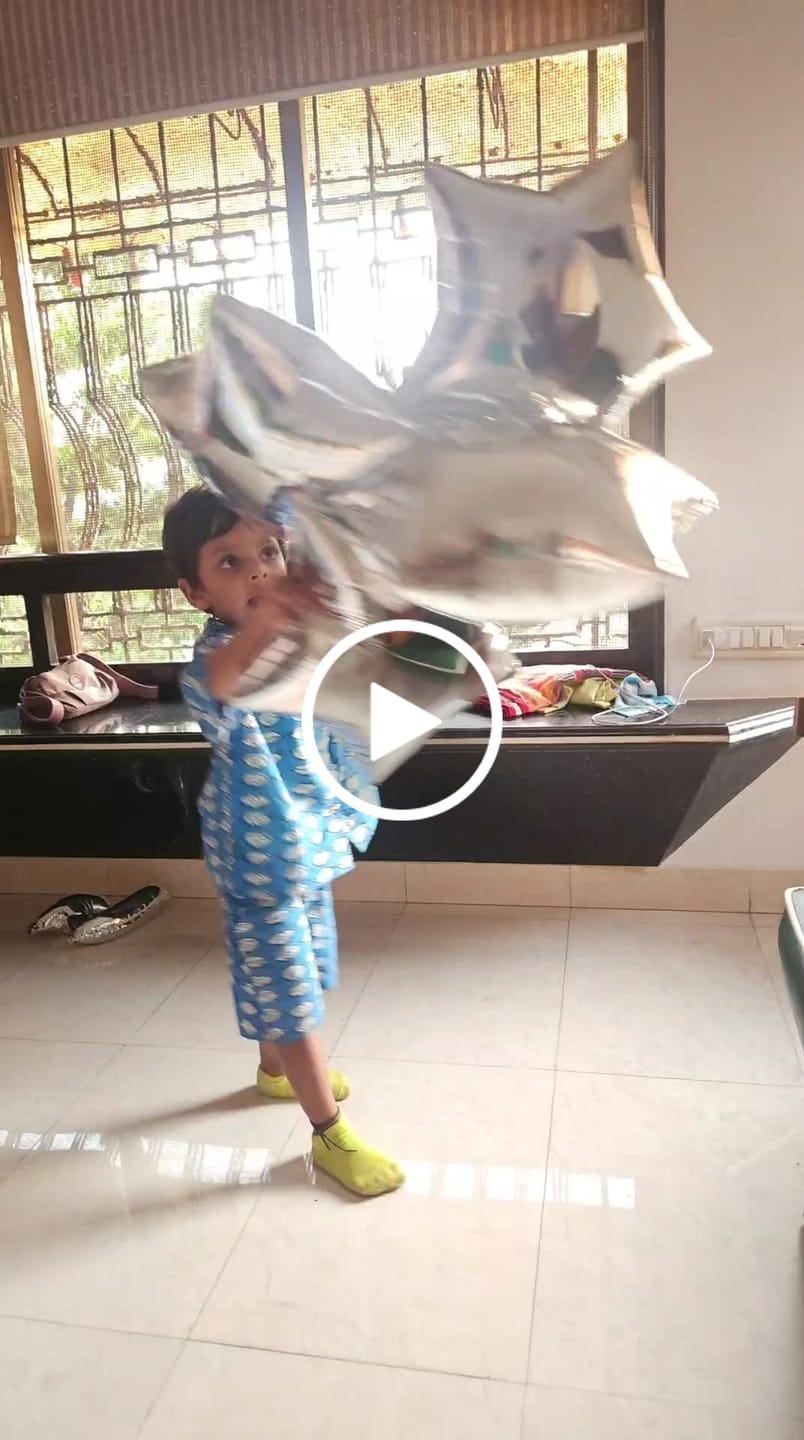 Customer video review of Nazar Battu Shortees - Soft Cotton Shirt & Shorts Set for Kids