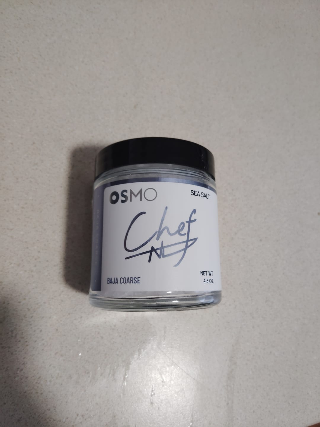 Customer photo review of Baja Coarse Salt | Chef Collection