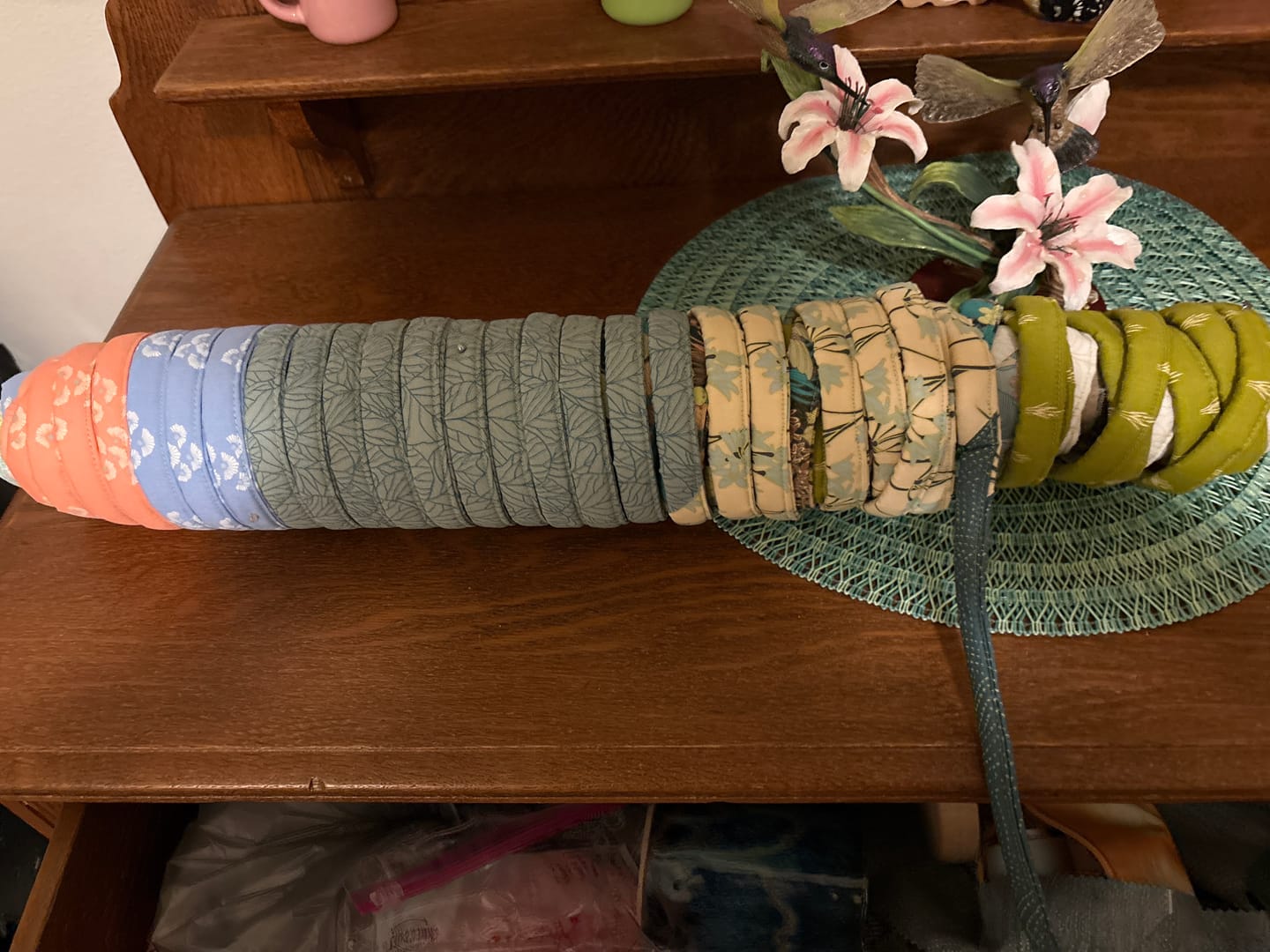 Customer photo review of Katahdin 100% Cotton Batting Roll - 2-1/2in x 25 yds